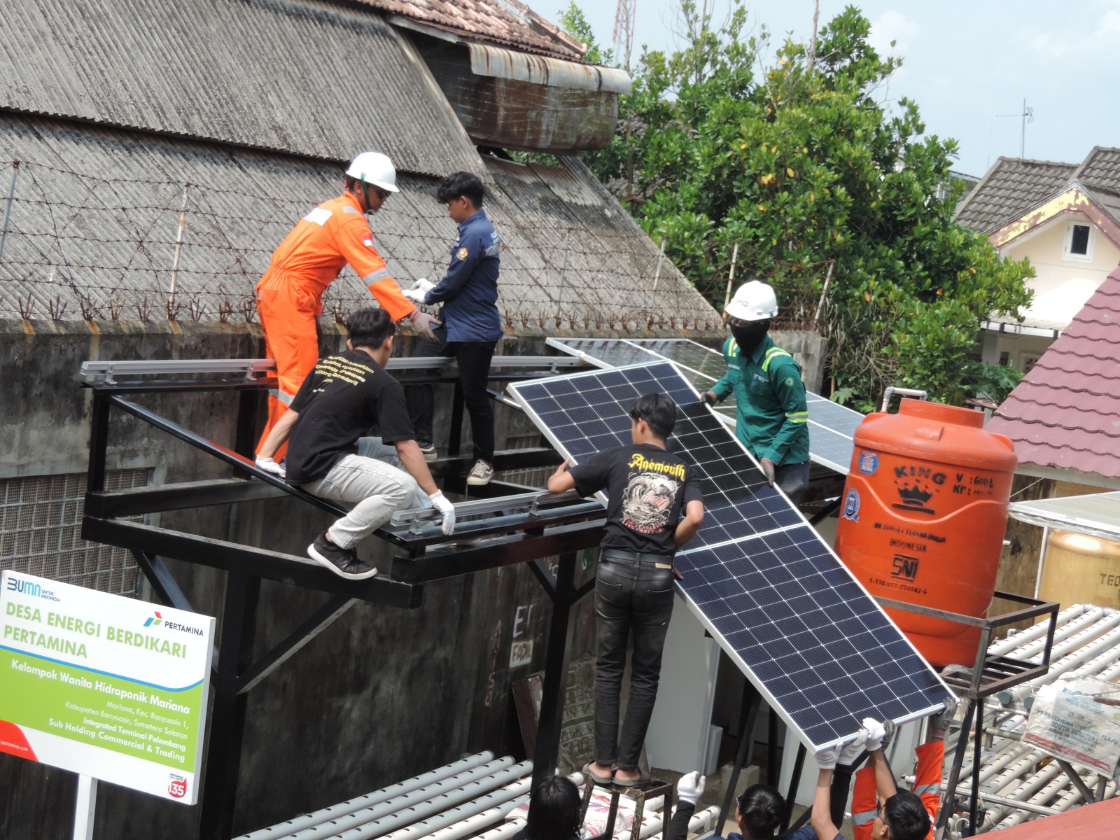 Proyek Panel Surya 6.6 KWp