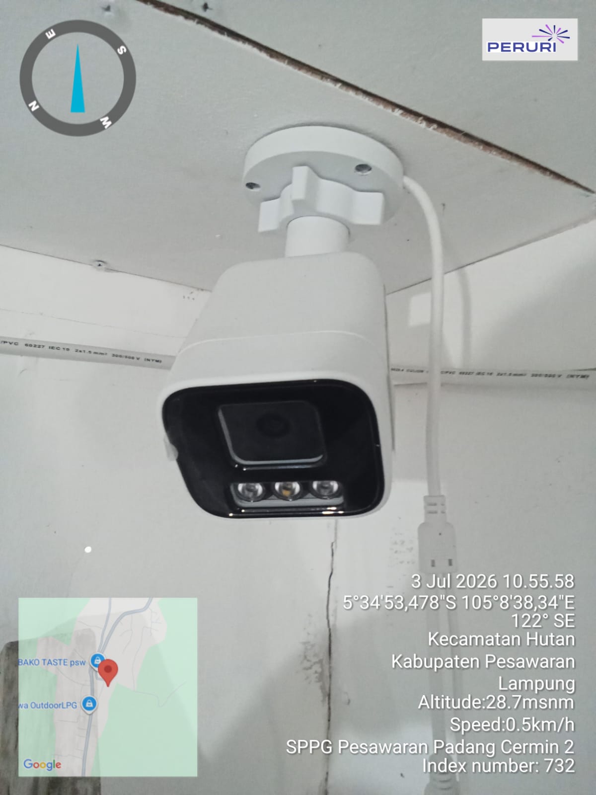 Proyek CCTV Padang Cermin